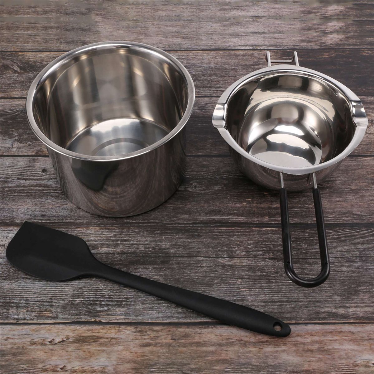 Soap Making Double Boiler - Set Panci Double Boiler ABLQ dari