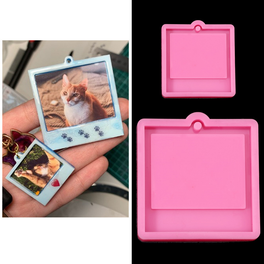 Soap Making Lye - Bingkai foto Epoxy Resin cetakan gantungan