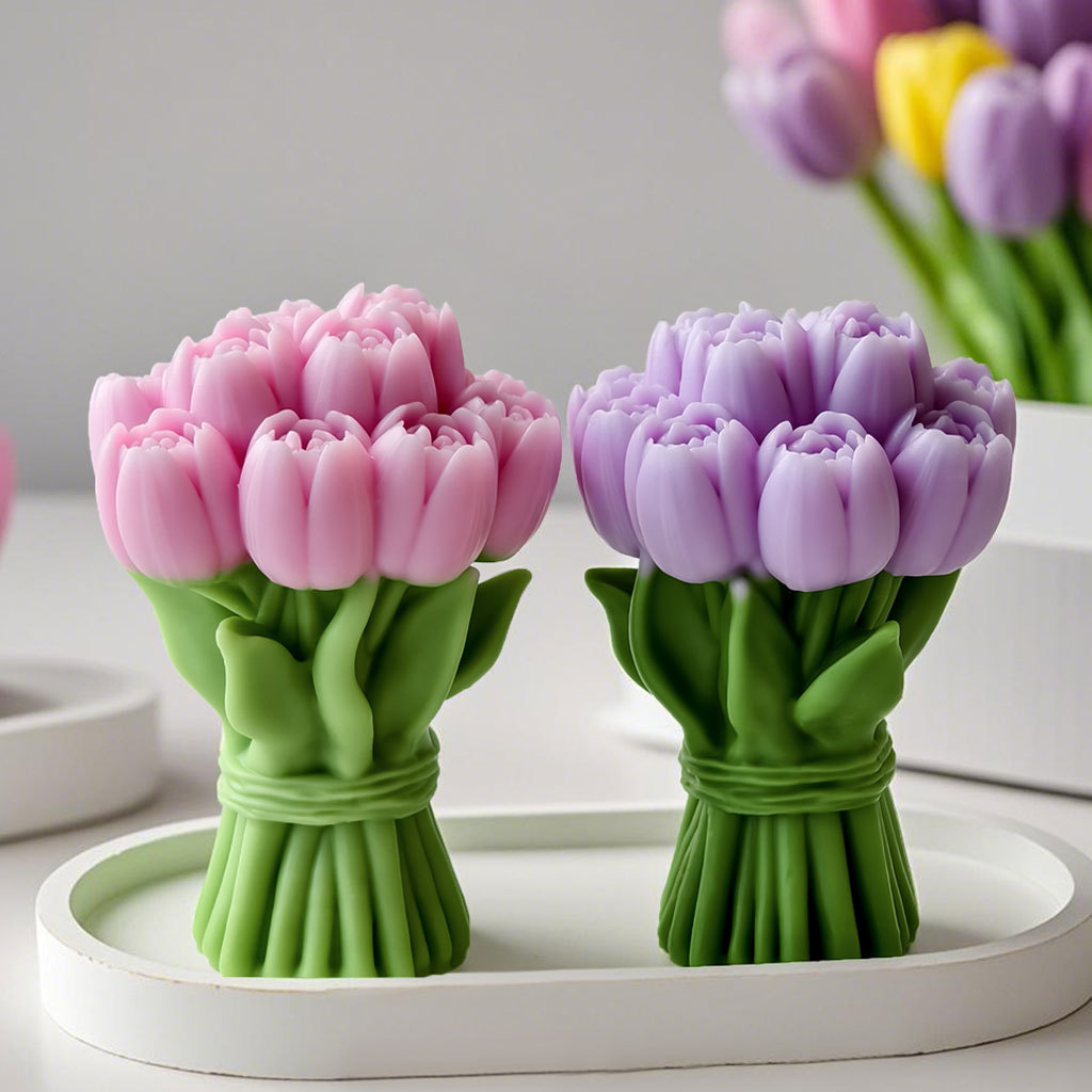 Soap Making Gifts - Hadiah Hari Valentine Buket Tulip Cetakan