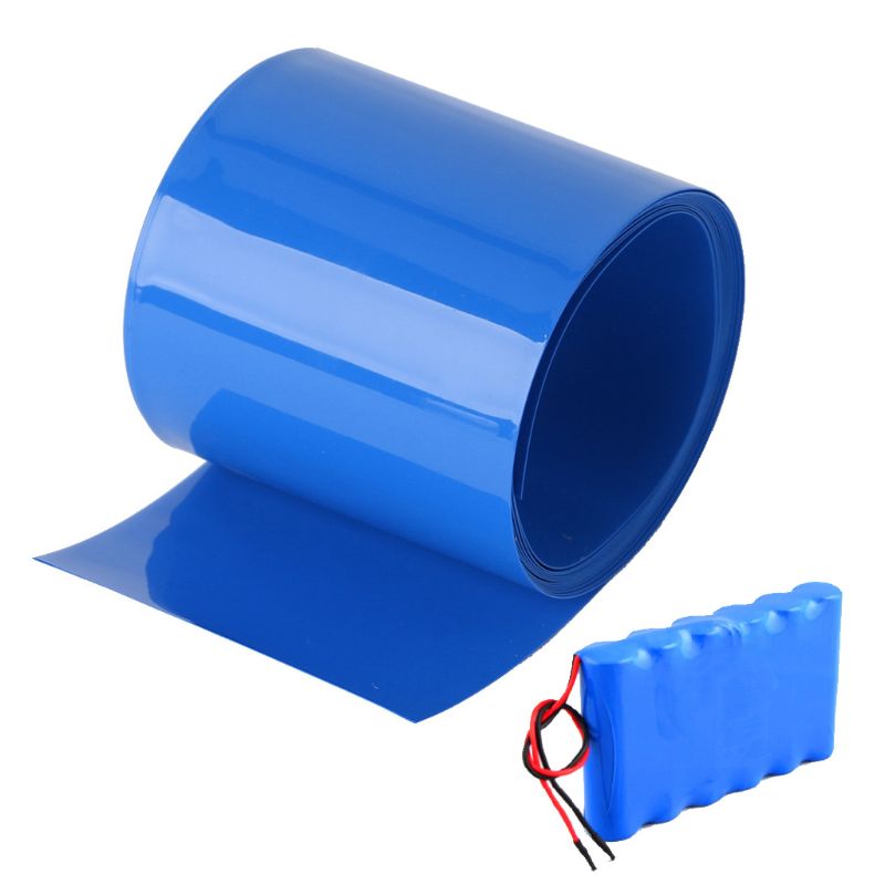 Shrink Wrap Pvc - Baterai Lithium Tabung Panas Menyusut Kulit