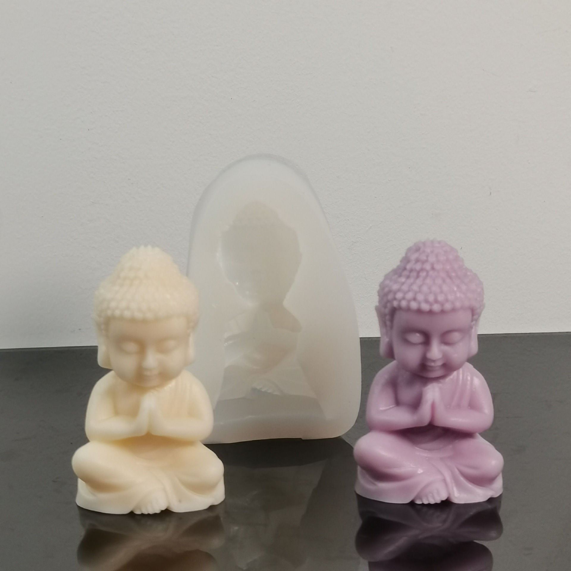 Soap Making In Home - Cetakan lilin silikon Maitreya 3d Diy