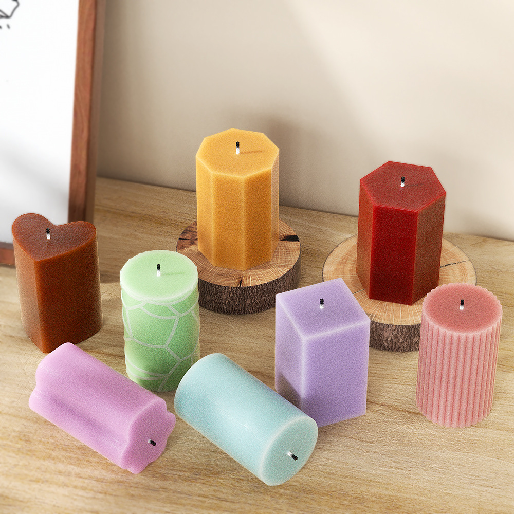 Soap Making Gifts - Cetakan Silikon Kolom Geometri untuk Alat