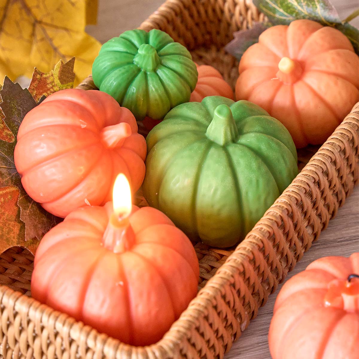 Soap Making Gifts - Cetakan Silikon Lilin Labu Halloween DIY