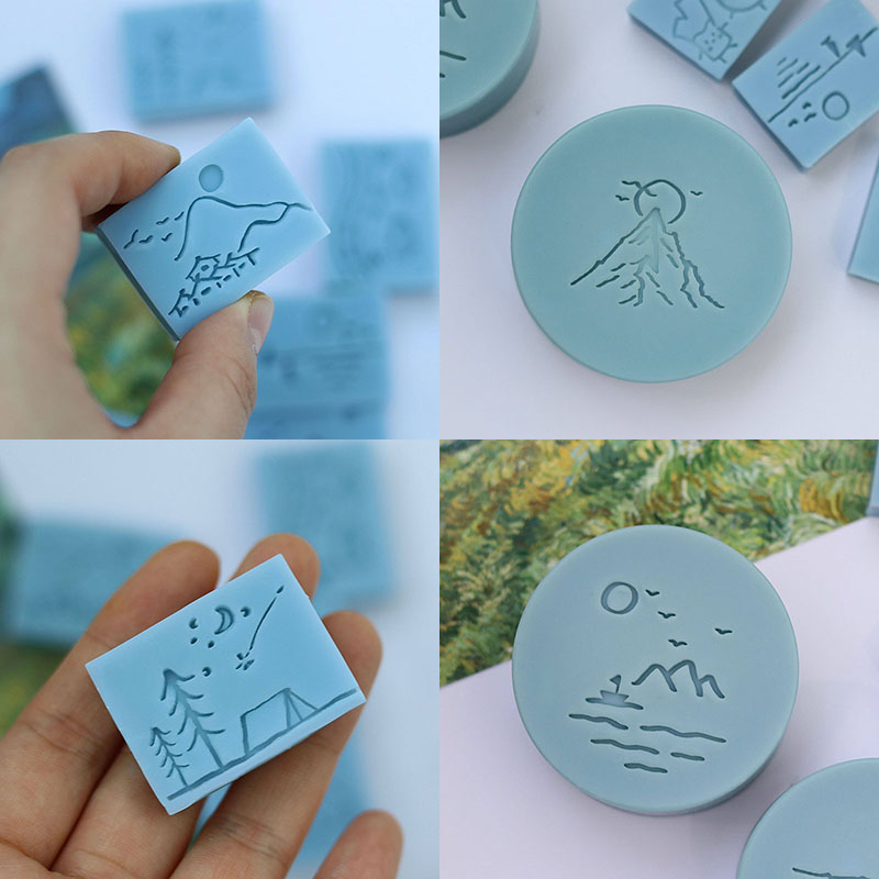 Soap Making Websites - Stempel Sabun Akrilik Kustom 40x40 mm,