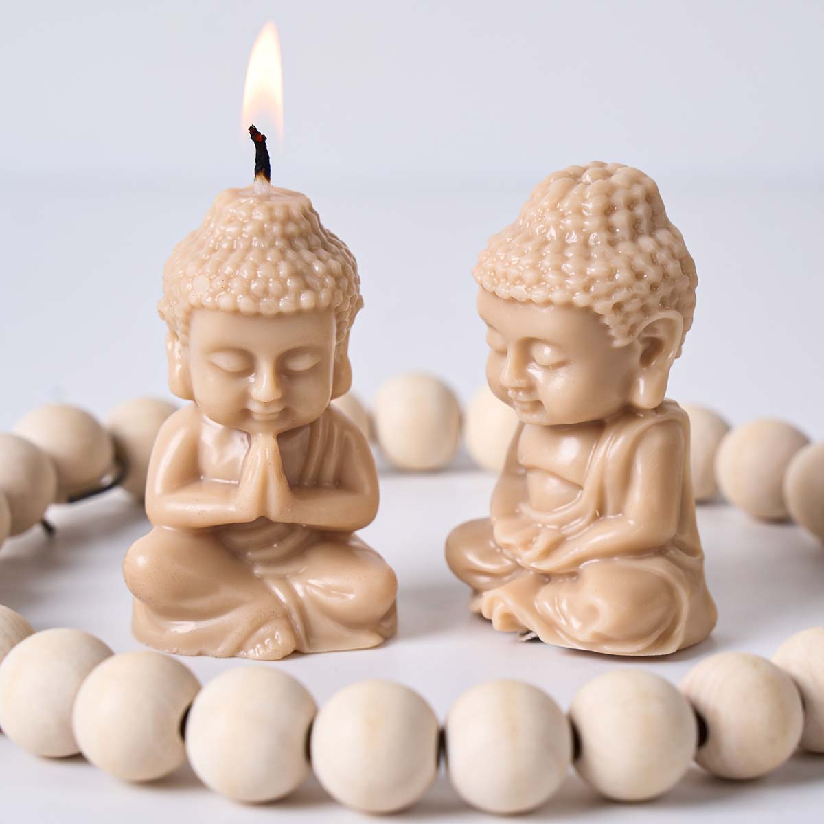 Soap Making Lye - Cetakan Lilin Silikon Buddha Kecil DIY