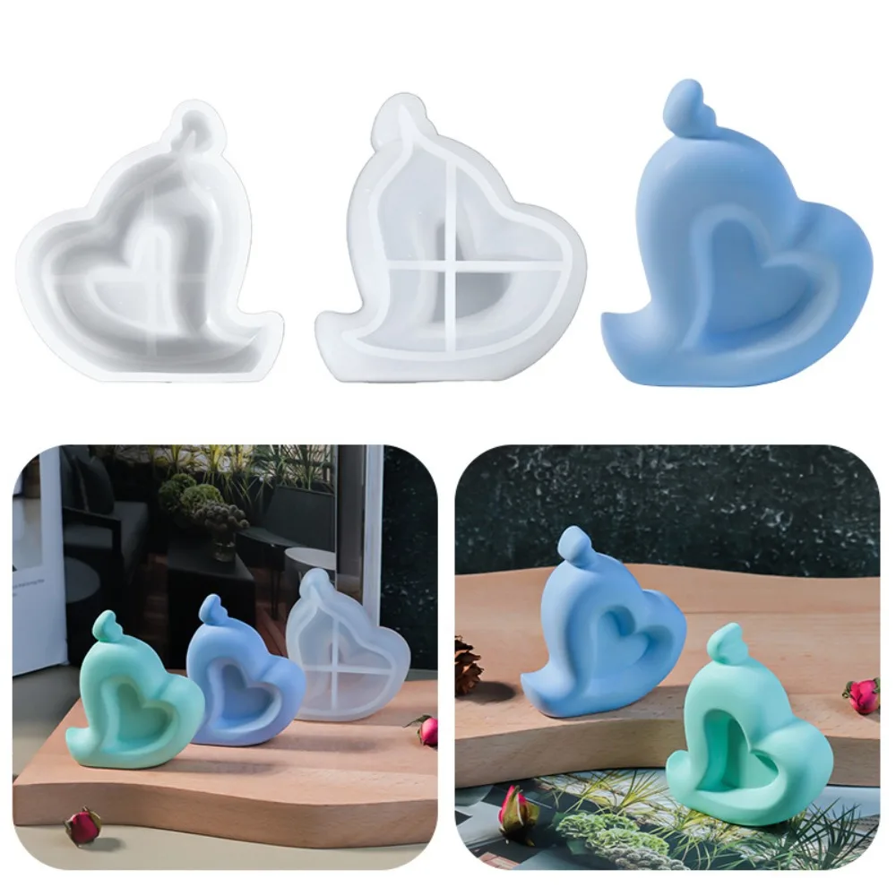 Soap Making Easy - Cetakan sabun silikon buatan tangan hati