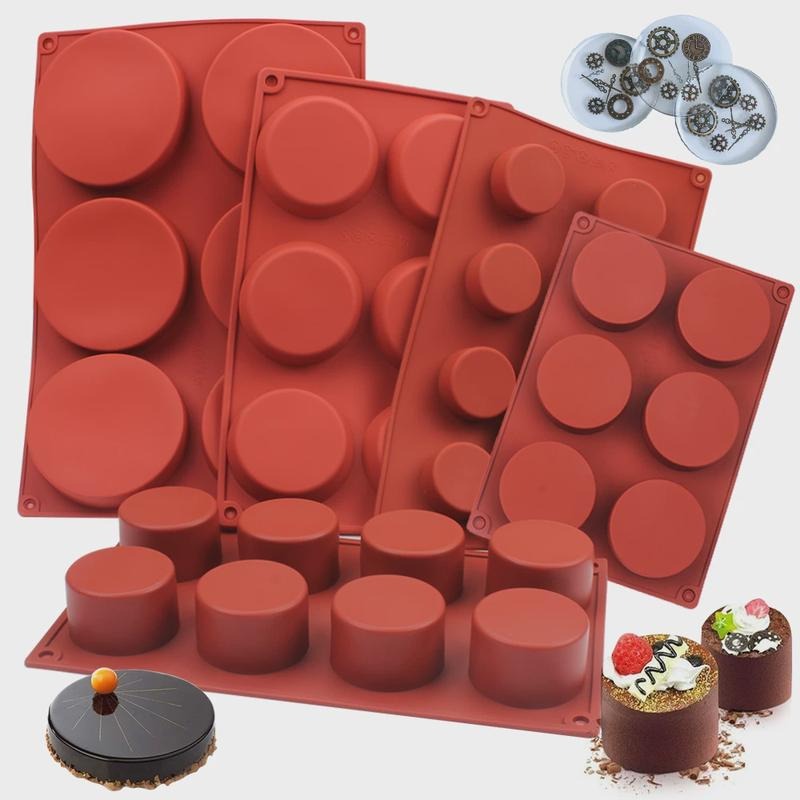 Soap Making Easy - Cetakan Sabun Silikon Bulat Alat Pembuat