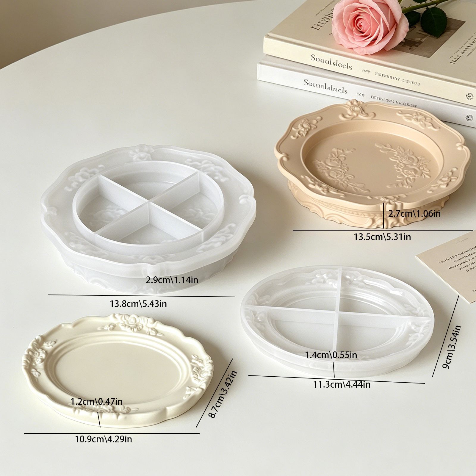 Cetakan Silikon Renda Barok Vi - Natural Making Soap ulasan dan harga