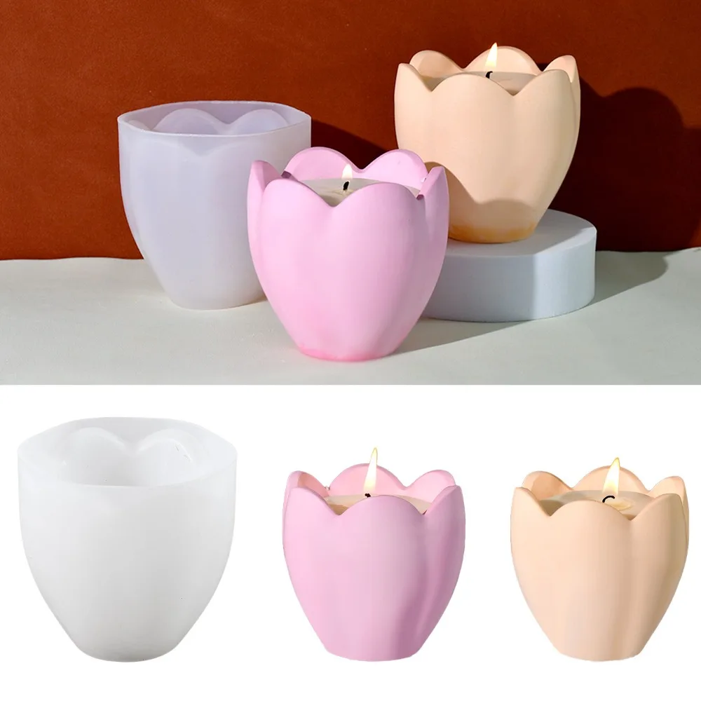 Pemegang Lilin Tulip silikon c - Soap Making Gifts ulasan dan harga