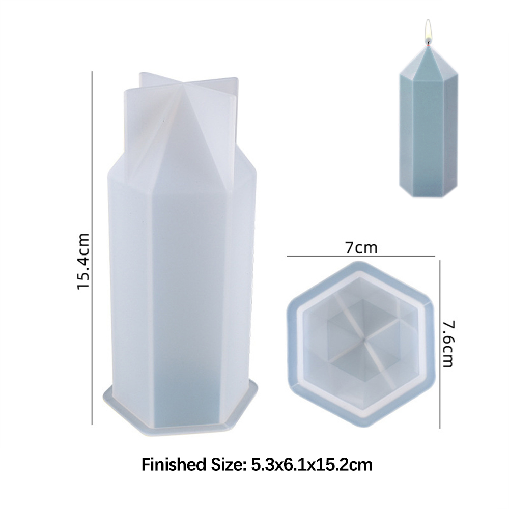Cetakan lilin kolom heksagonal - Soap Making Unit ulasan dan harga
