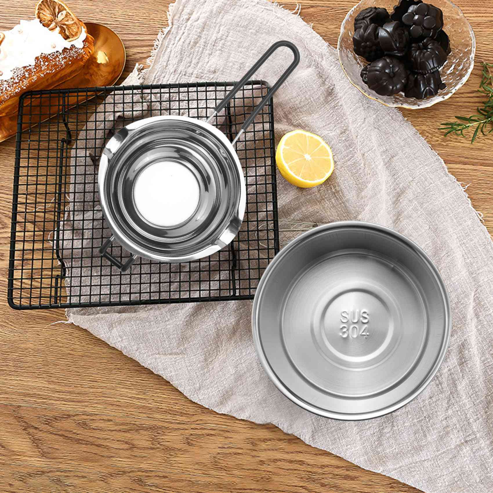 -November 2 Set Panci Double B - Soap Making Double Boiler ulasan dan harga