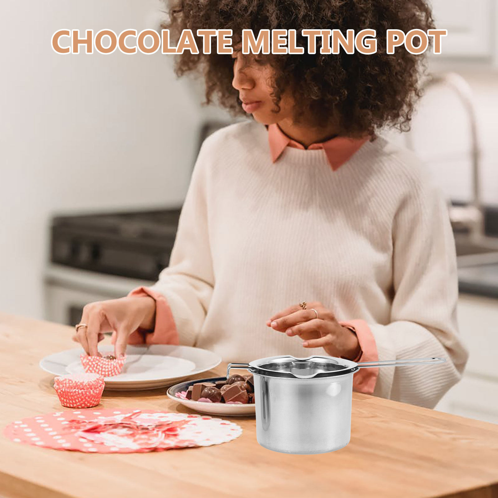 1Set Panci Pemanas Lilin Ganda - Soap Making Double Boiler ulasan dan harga