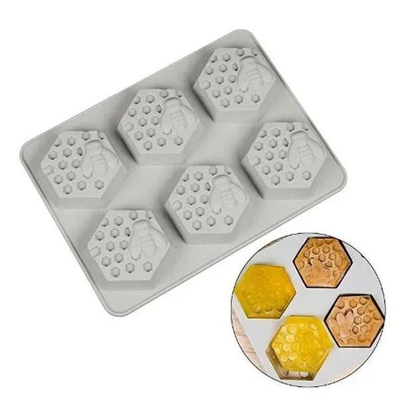 Cetakan Silikon Bentuk Lebah D - Soap Making Gel ulasan dan harga