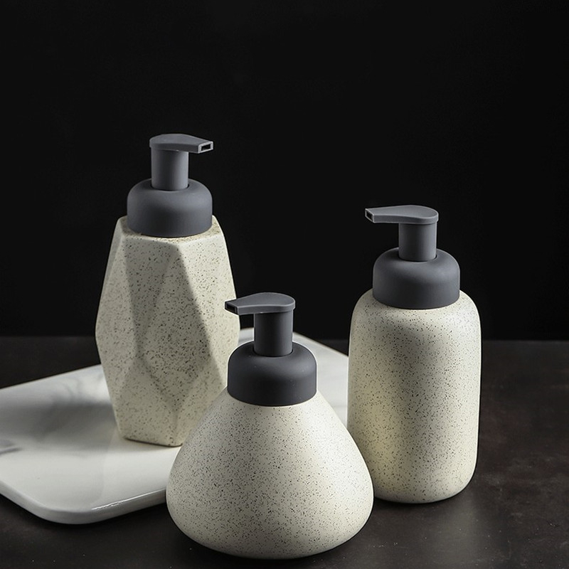 Dispenser Mousse keramik kamar - Soap Making Gel ulasan dan harga