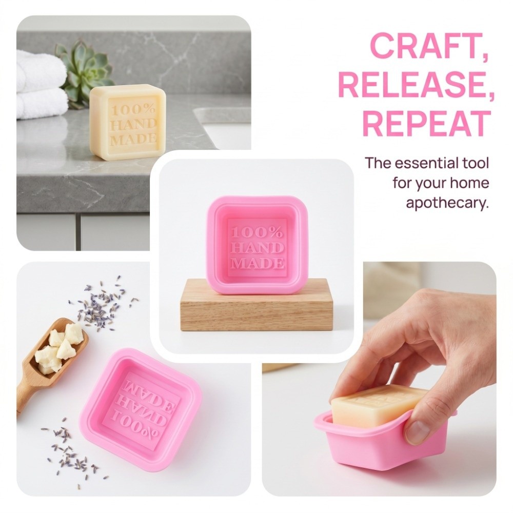 25 Buah Cetakan Sabun Silikon  - Soap Making Easy ulasan dan harga