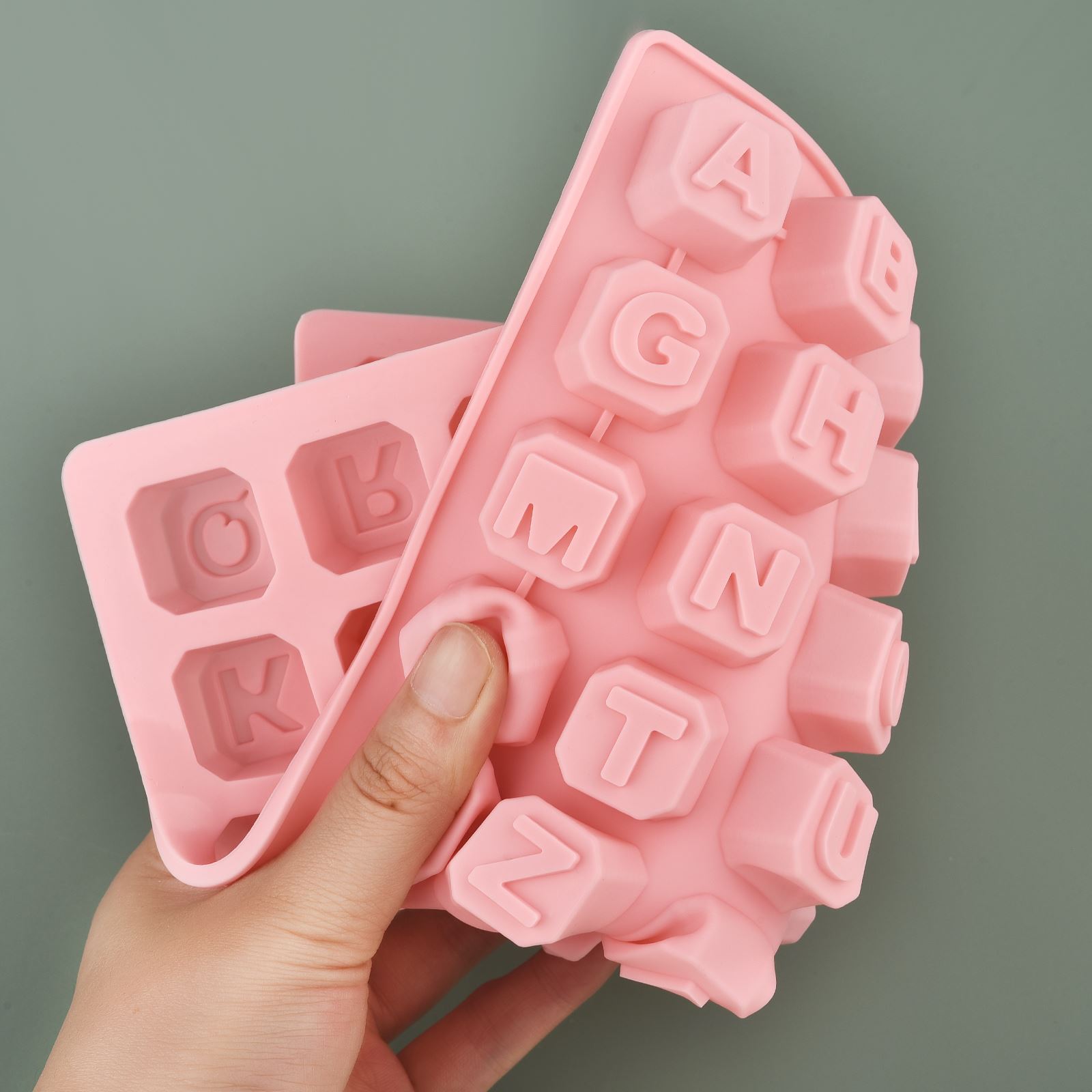 Cetakan sabun silikon huruf al - Natural Making Soap ulasan dan harga