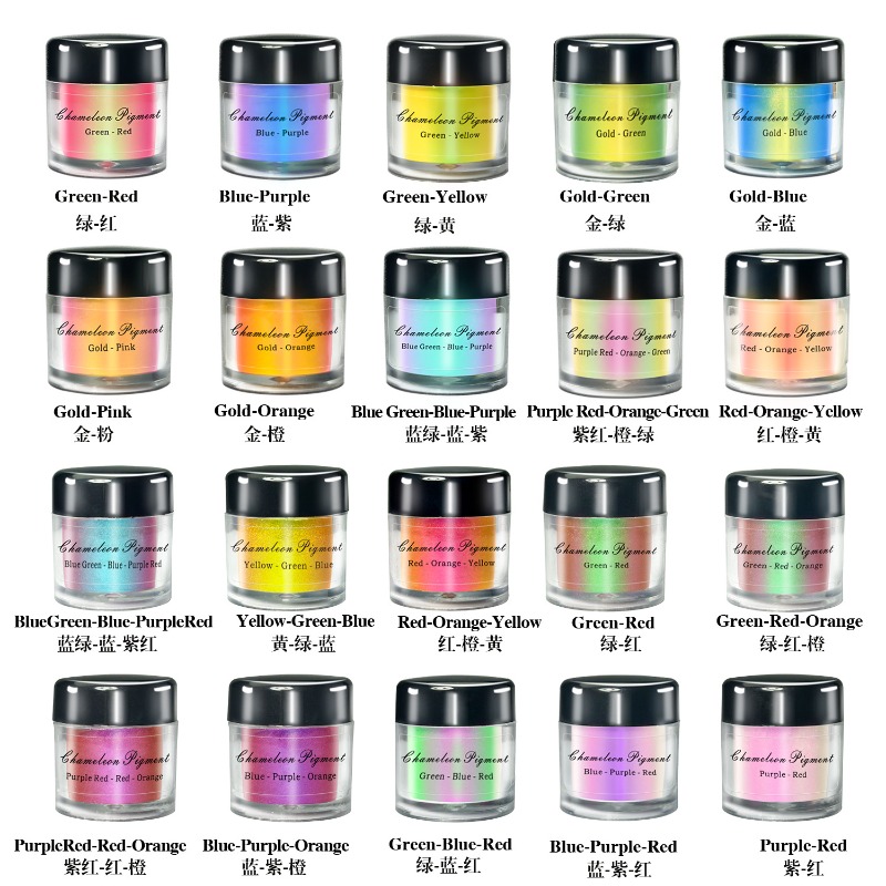20 Warna Bubuk Mika Berubah Wa - Mica Powder Colorant ulasan dan harga