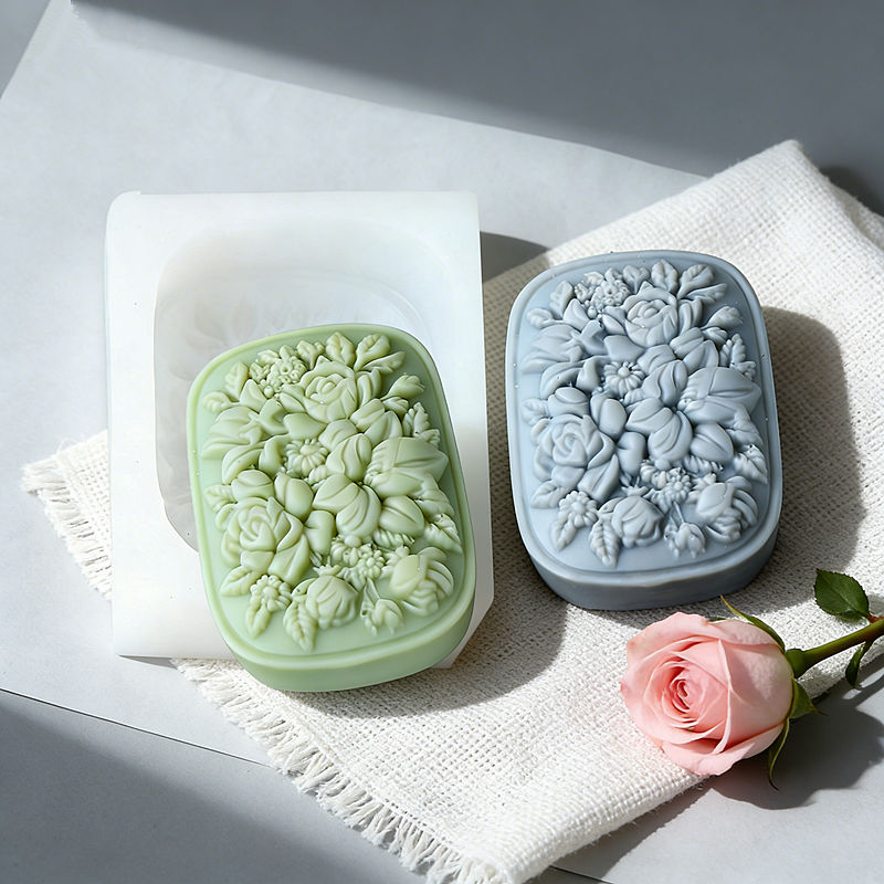 Cetakan Sabun Silikon Motif Bu - Soap Making In Home ulasan dan harga