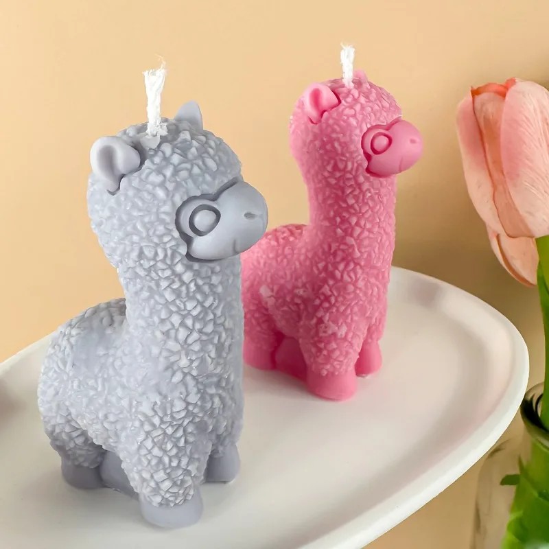 3 Buah Cetakan Silikon Alpaca  - Soap Making Gel ulasan dan harga