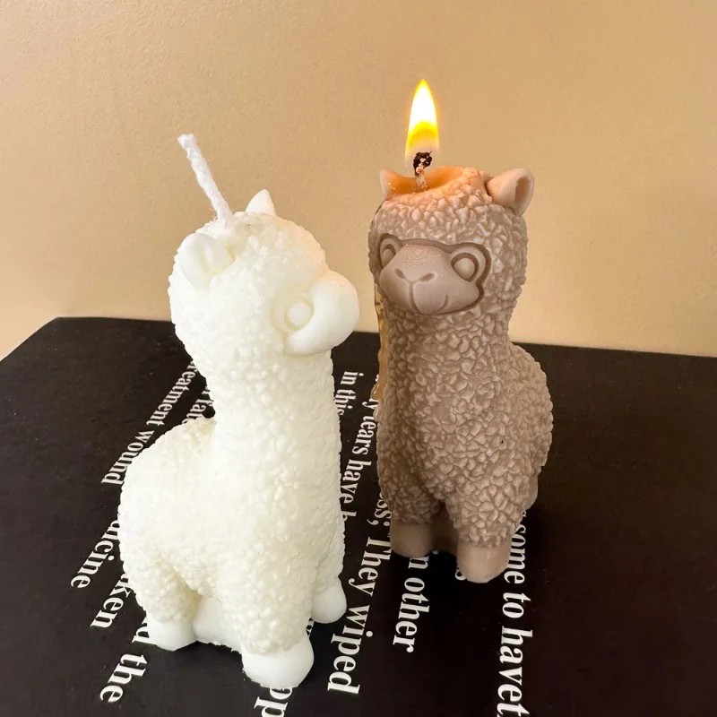3 Buah Cetakan Silikon Alpaca  - Soap Making Gel ulasan dan harga
