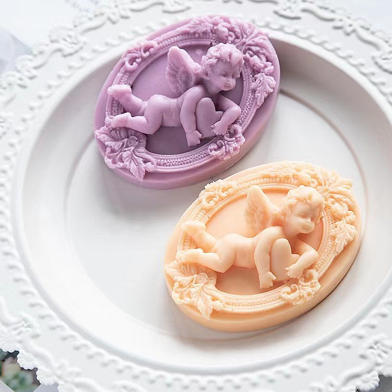 3D Angel cetakan sabun silikon - Soap Making In Home ulasan dan harga
