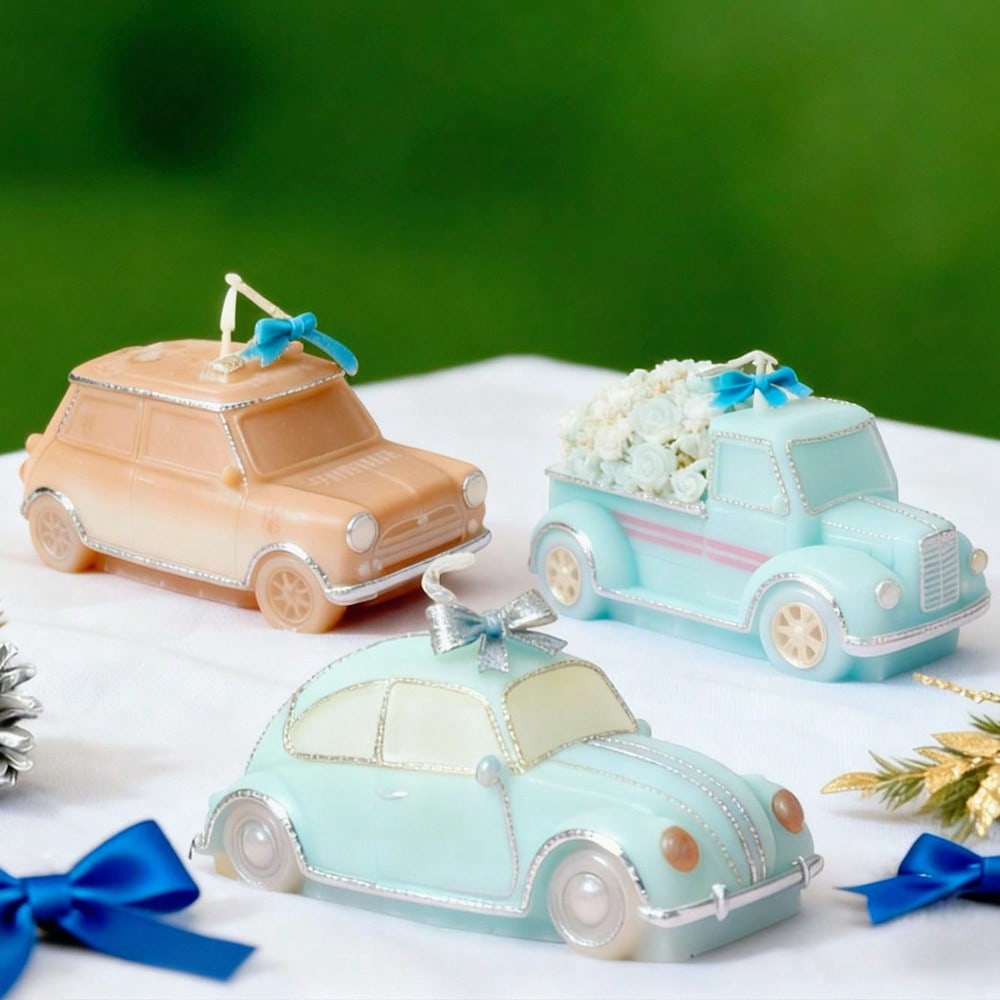 Cetakan Lilin Silikon Mobil Mu - Soap Making Gifts ulasan dan harga